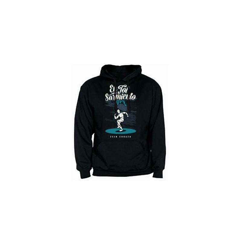 Sudadera negra "Zein Erraza"