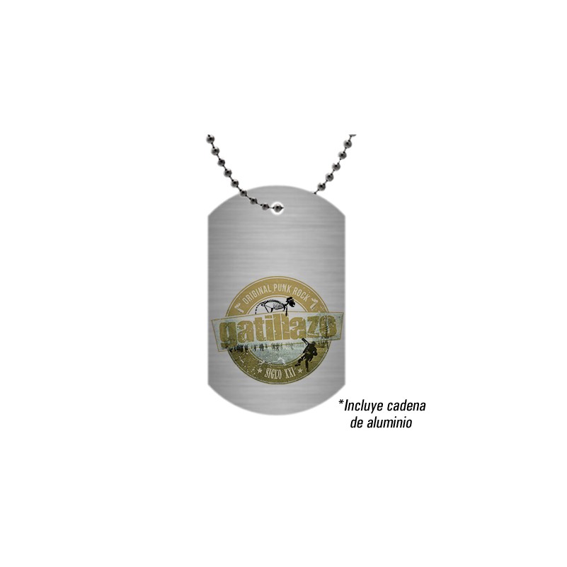 Colgante/Placa aluminio "10º...