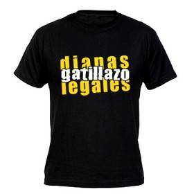 Camiseta "Letras Dianas Legales"