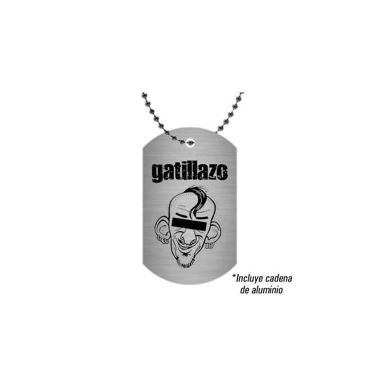 Colgante/Placa aluminio "Caricatura...