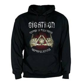 Sudadera negra "Alluminati"