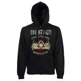 Sudadera cremallera "Alluminati "