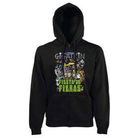 Sudadera cremallera "Portada Fiesta de Fieras"