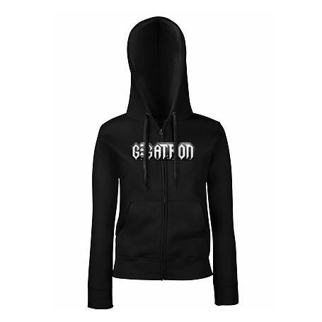 Sudadera cremallera "Logo Gris" 2