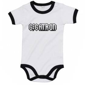 Body bebé con ribete "Logo Gris"