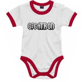 Body bebé con ribete "Logo Gris"