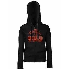 Sudadera cremallera "Heavy hasta la muerte"