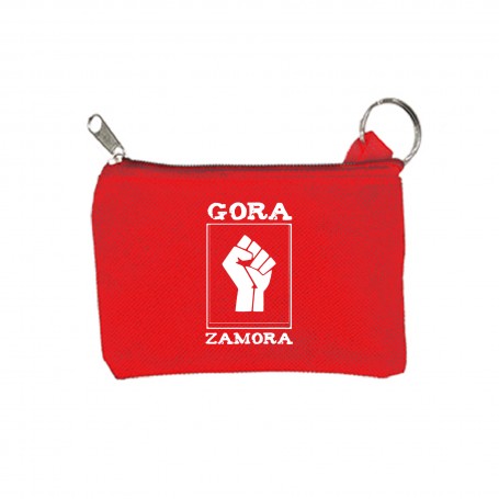 Monedero-llavero "Gora Zamora" estampación blanca 2