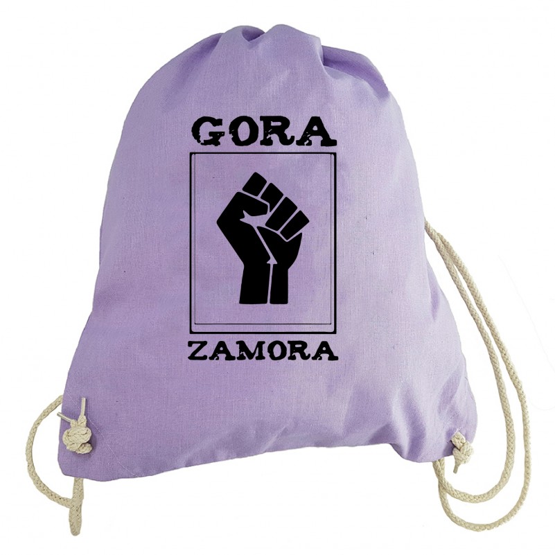 Mochila "Gora Zamora" estampación negra