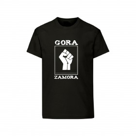 Camiseta "Gora Zamora" estampación blanca