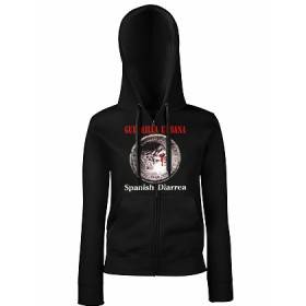 Sudadera cremallera "Spanish Diarrea"