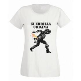 Camiseta "Guerrilla Logo Negro"