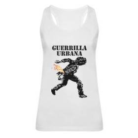 Camiseta "Guerrilla Logo Negro"