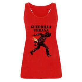 Camiseta "Guerrilla Logo Negro"