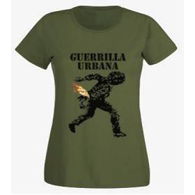 Camiseta "Guerrilla Logo Negro"