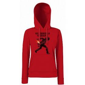 Sudadera "Guerrilla Logo Negro"