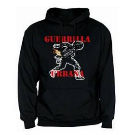 Sudadera "Guerrilla Logo Rojo"
