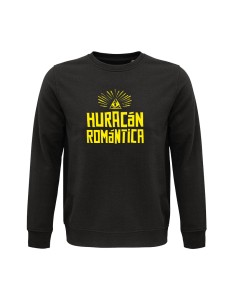 Sudadera de algodón orgánico "Logo Clásico amarillo"