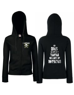 Sudadera cremallera "Logo Calavera" + "Dios ha vuelto"... 2