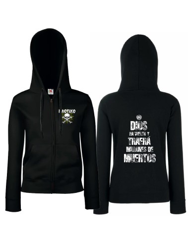 Sudadera cremallera "Logo Calavera" +...