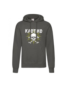 Sudadera "Logo Calavera" + "Dios ha vuelto" trasera