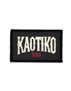 Parche rectangular "Logo XX5"