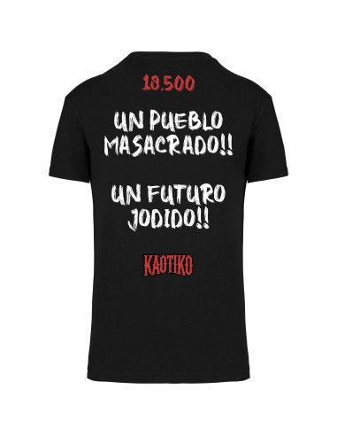 Camiseta "18.500" con trasera