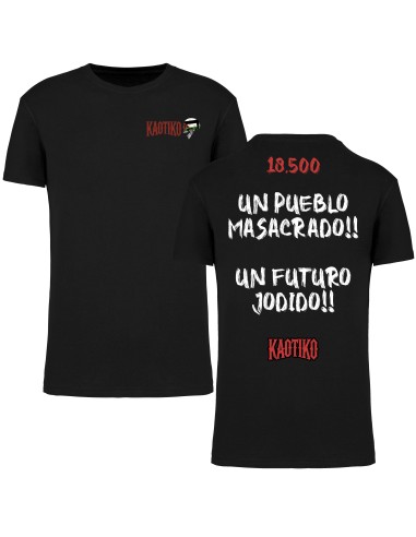 Camiseta "18.500" con trasera