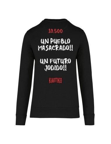 Sudadera sin capucha "18.500" con...
