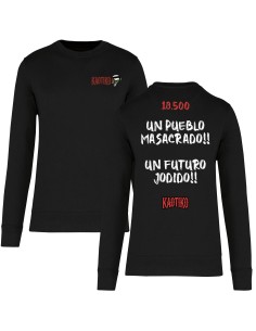 Sudadera sin capucha "18.500" con trasera