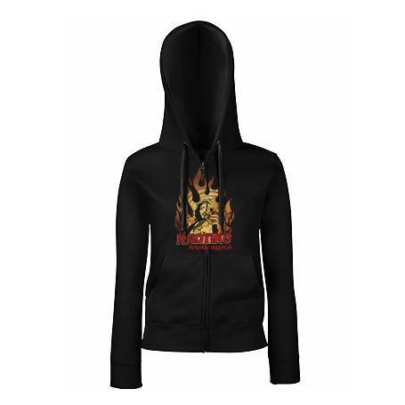 Sudadera cremallera "Portada Aprende Violencia" 2