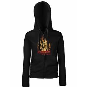 Sudadera cremallera "Portada Aprende Violencia"