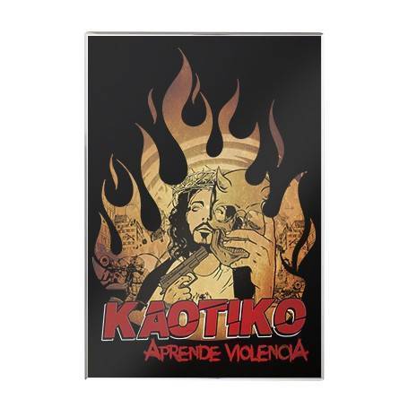 Imán acrílico "Portada Aprende Violencia"