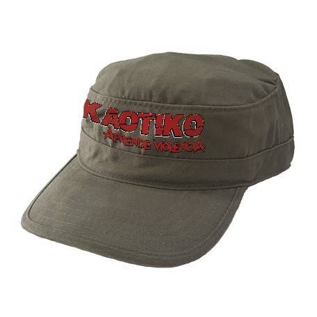 Gorra militar "Logo Aprende Violencia"