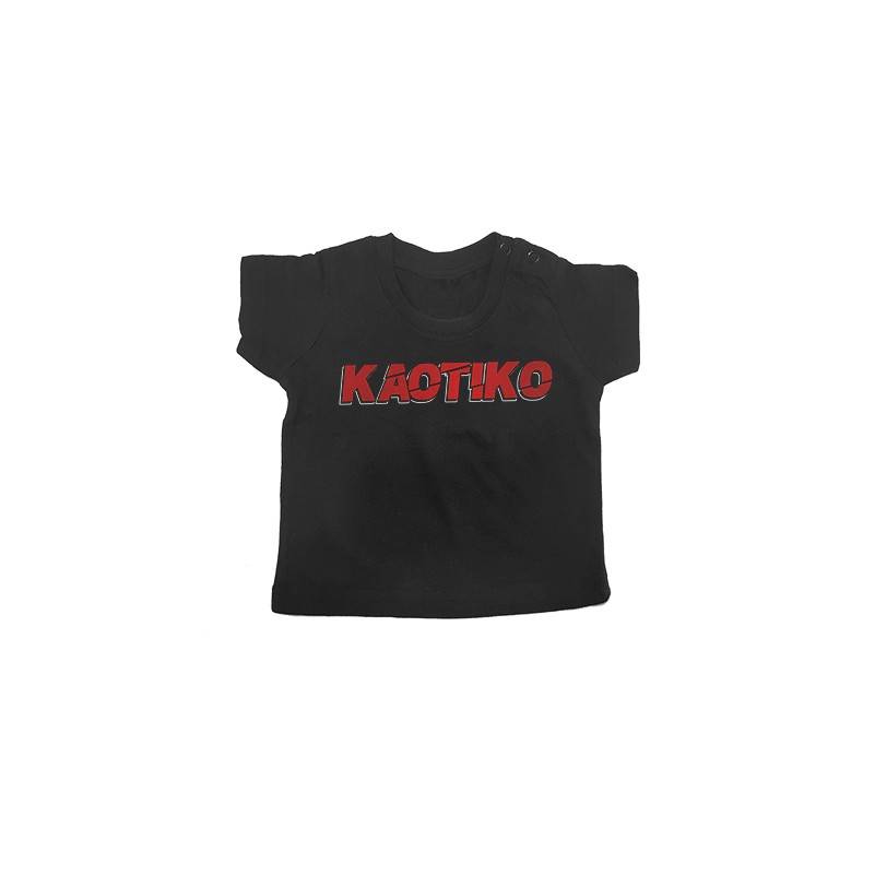 Camiseta bebé "Logo Rojo"