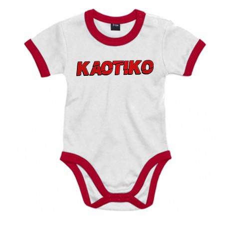 Body bebé con ribete "Logo Rojo" 2