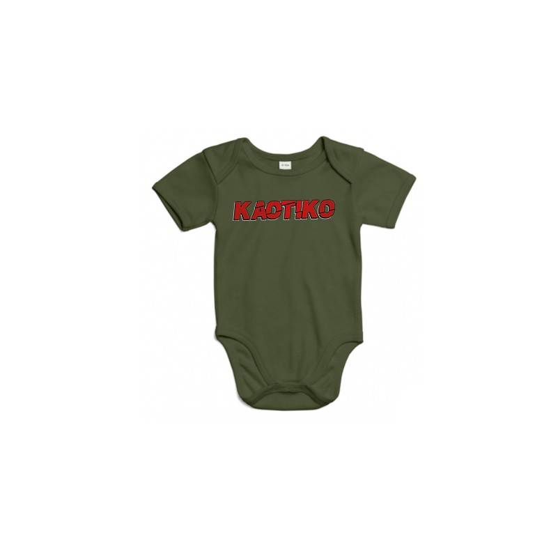 Body bebé color liso "Logo Rojo"