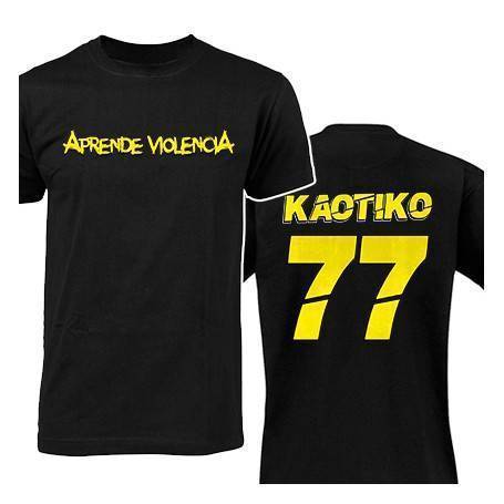 Camiseta "77" con trasera