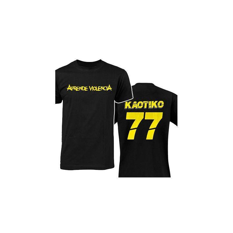 Camiseta "77" con trasera