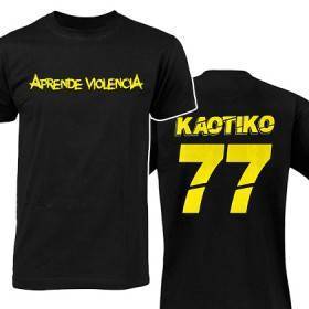 Camiseta "77" con trasera