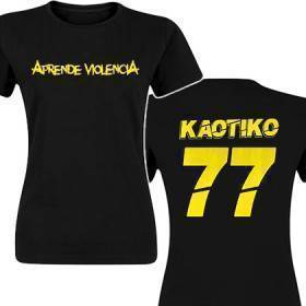Camiseta "77" con trasera