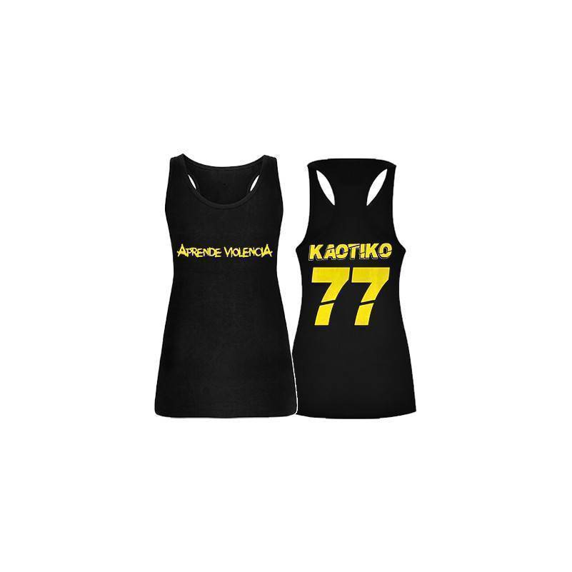 Camiseta "77" con trasera