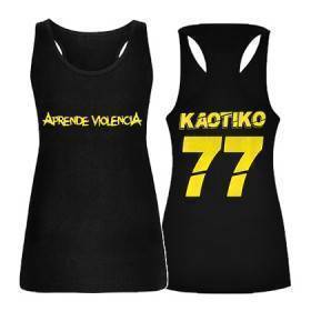 Camiseta "77" con trasera