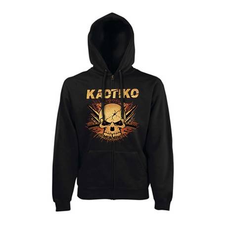 Sudadera cremallera "Calavera"