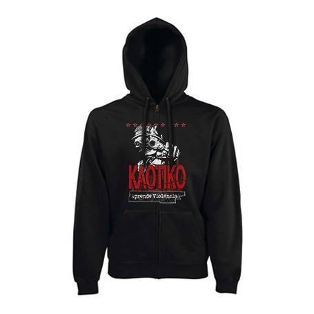 Sudadera cremallera "Violencia Tour"