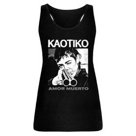 Camiseta tirantes chica "Amor Muerto"