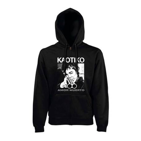 Sudadera cremallera chico "Amor Muerto"