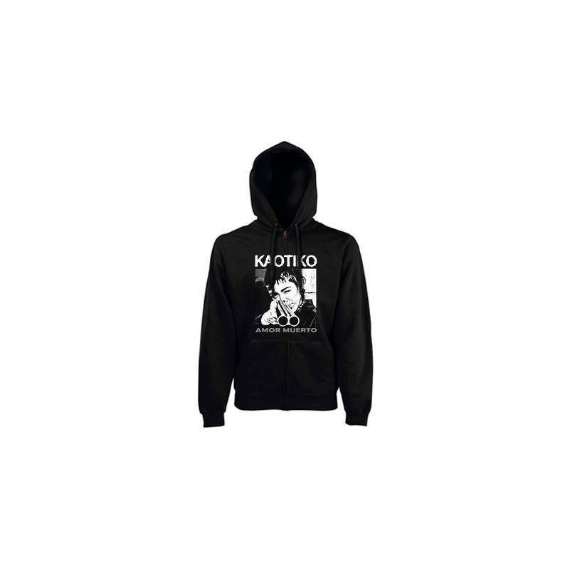 Sudadera cremallera chico "Amor Muerto"