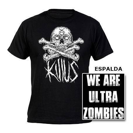 Camiseta "We Are Ultra Zombies Blanco" con trasera