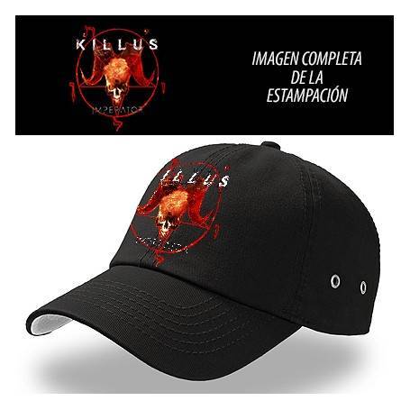 Gorra negra "Portada Imperator"